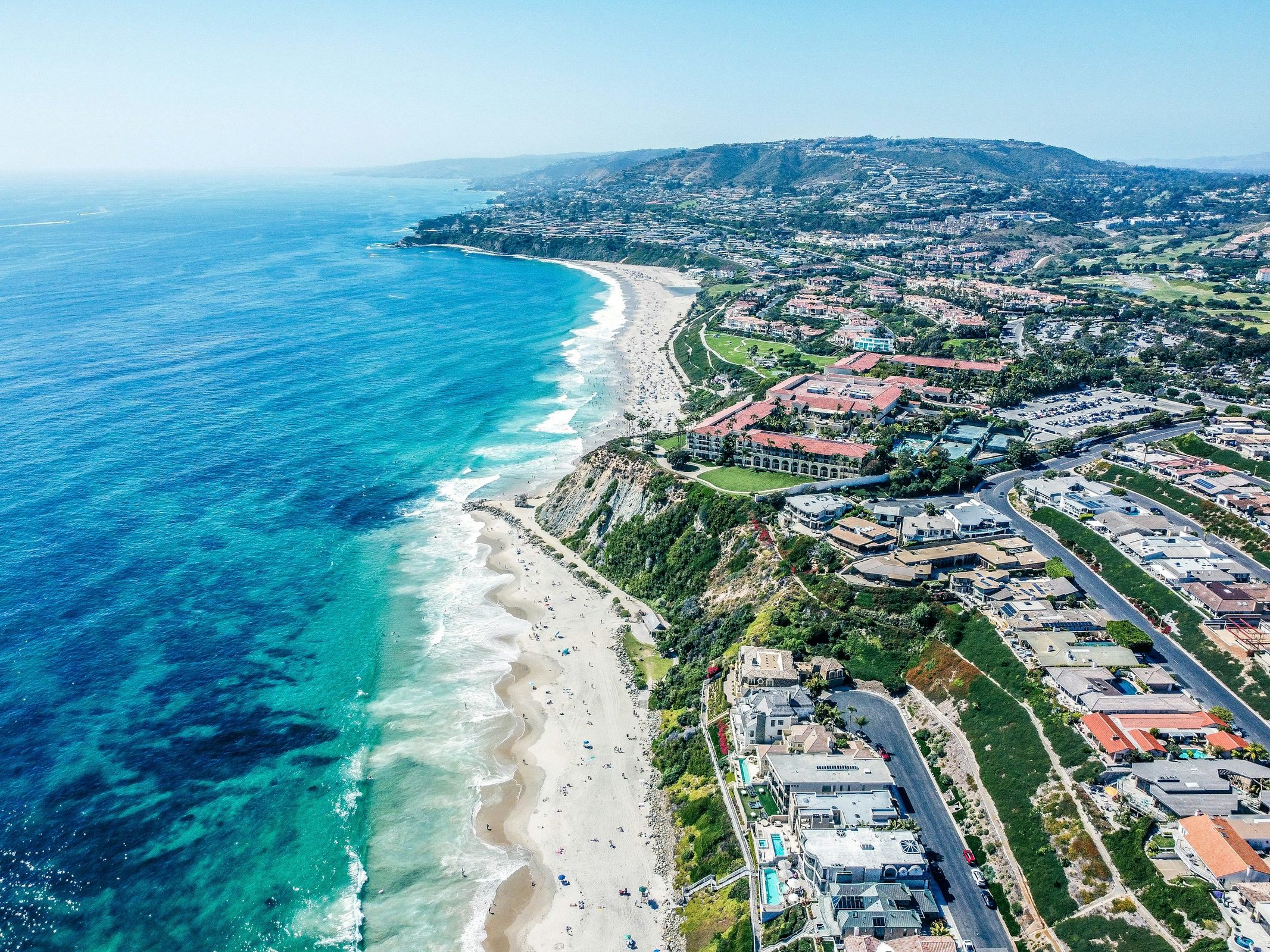 Ocean homes in South Orange County
