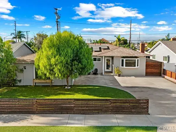 Corner lot real estate in California